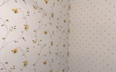 Tapezierarbeiten – Mustertapeten